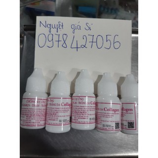 Ống trắng da giảm thâm collegen pha kem