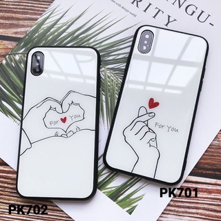 [FSS09JAN-Hoàn 20% xu] ỐP LƯNG kính  in hình bắn tim - IP 6/6S - 6 Plus/ 6S Plus - 7/ 8 - 7 Plus/ 8 Plus - X/ XS/ XS Max