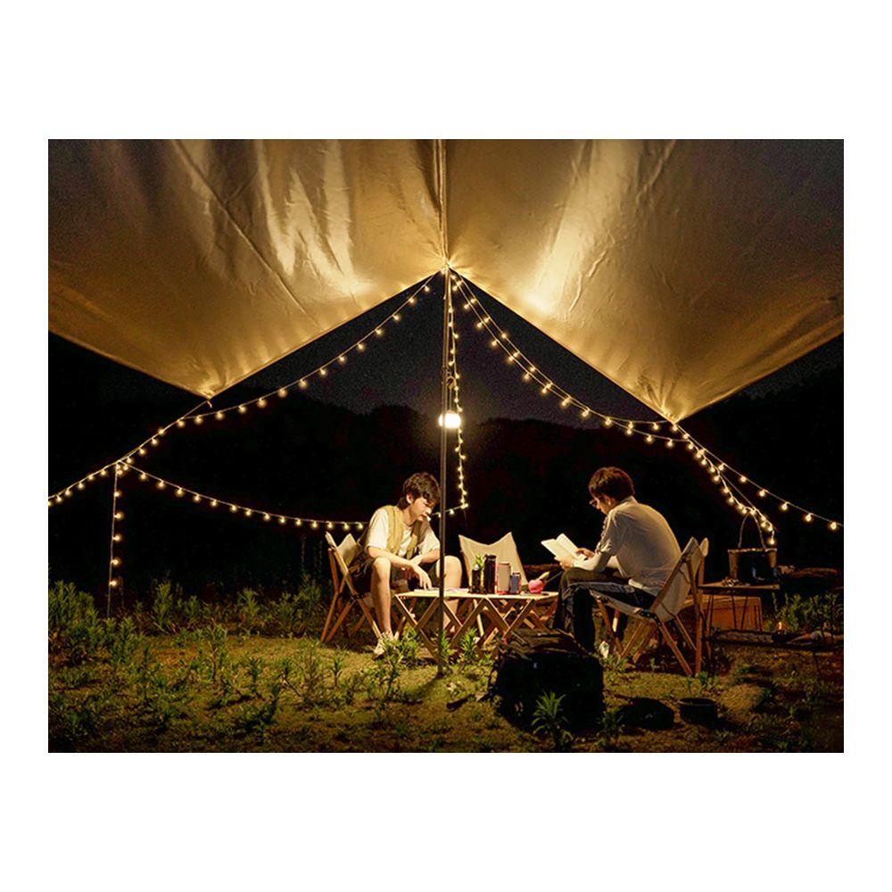 Dây Đèn LED Trang Trí Ngoài Trời Chống Nước Phong Cách Retro