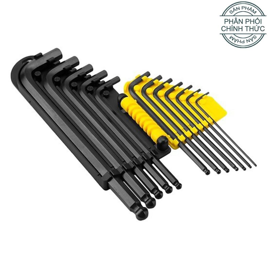 [STANLEY] Bộ lục giác 12 chi tiết hệ in 1/16&quot; - 3/8&quot; Stanley 69-257