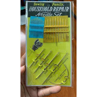 Bộ 26 cây kim tay loại xịn đủ các size, có luôn kim cong