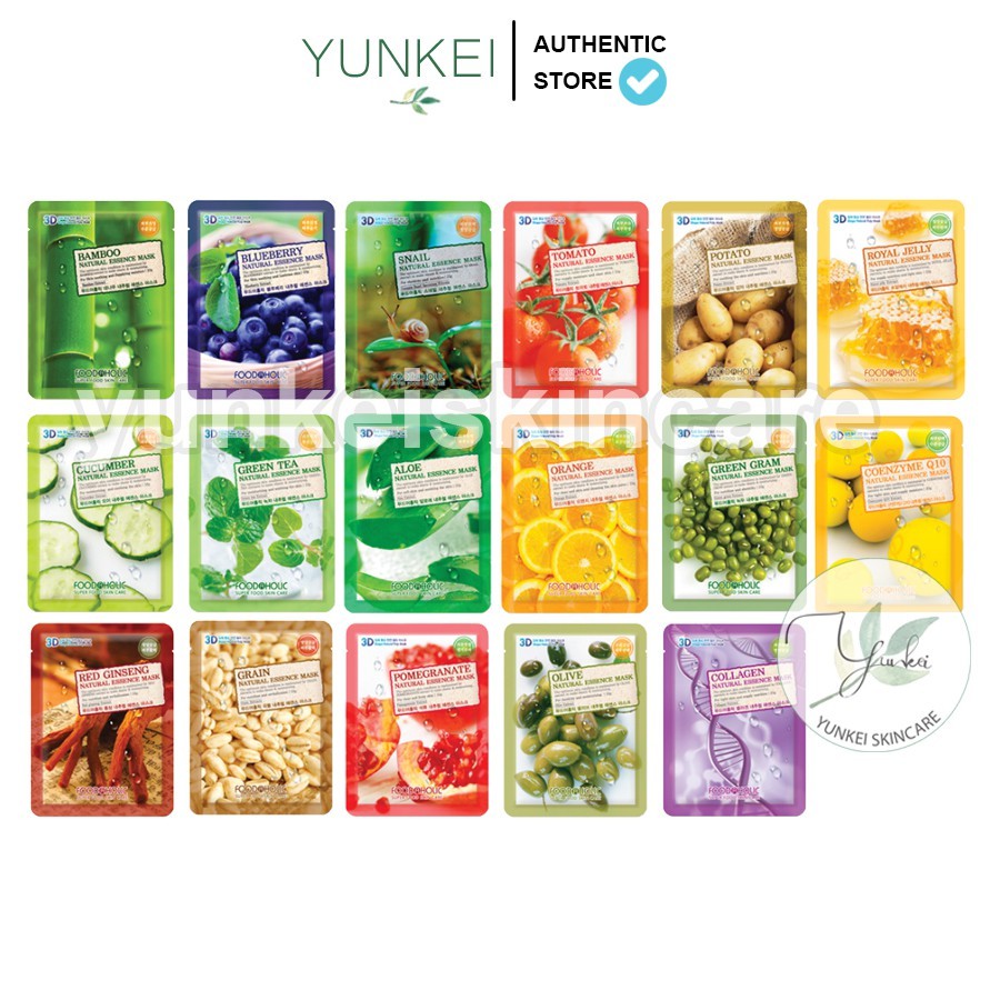 [Mã 1911FMCGSALE giảm 8% đơn 500K] Mặt nạ giấy Foodaholic Essential Mask | BigBuy360 - bigbuy360.vn