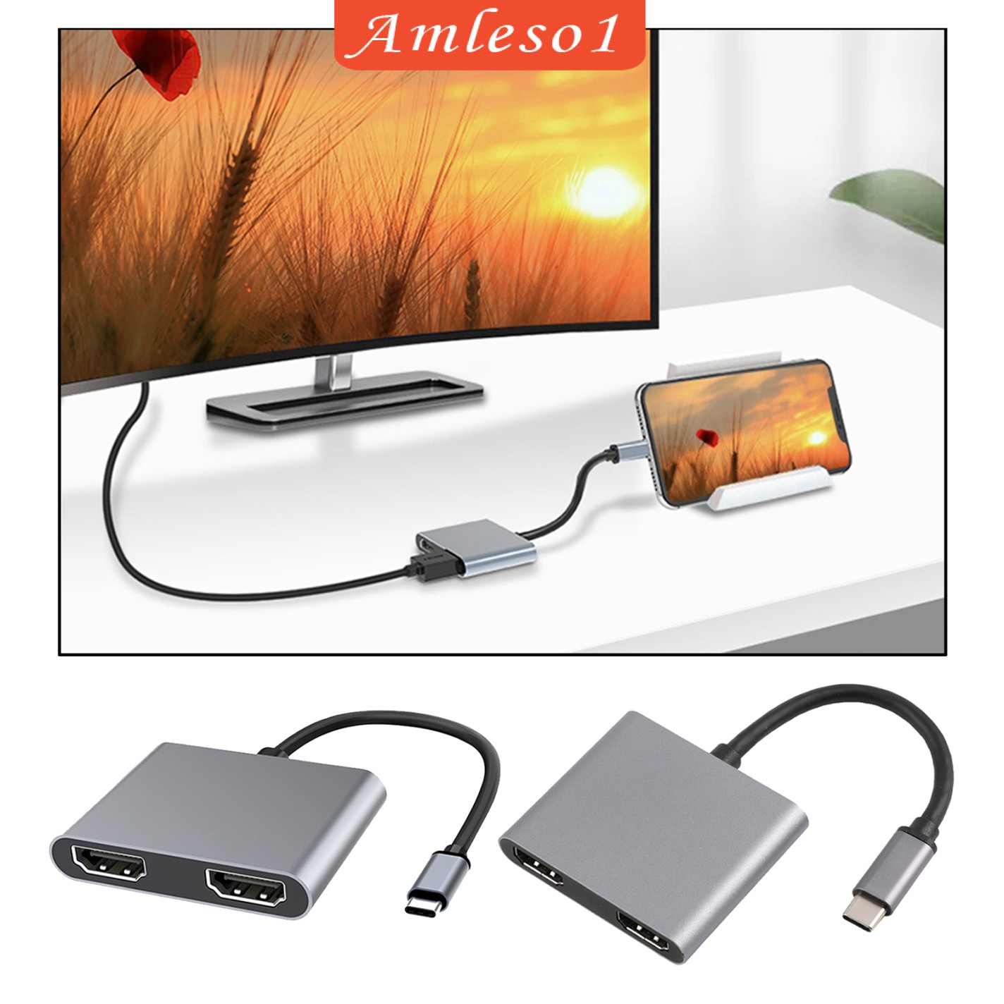 Hub 4 Trong 1 Với Cổng Hdmi Usb 3.0 87w Pd Cho Macbook Pro Air