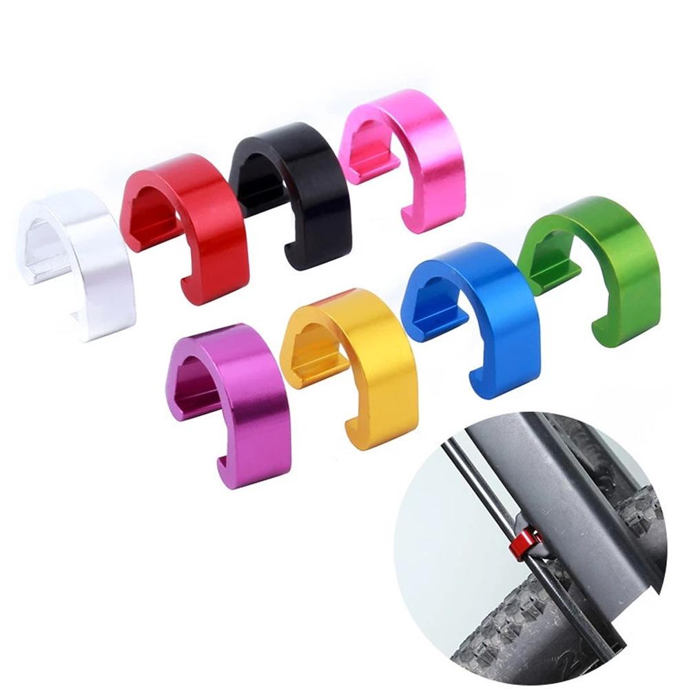 Kẹp Chữ C Cố Định Dây Phanh Xe Đạp Leo Núi Bằng Hợp Kim Nhôm CLEOES
