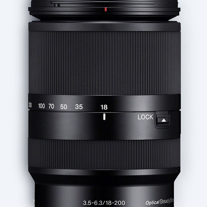 Ống kính máy ảnh SEL18200LE ngàm E 18–200mm F3.5–6.3 OSS LE