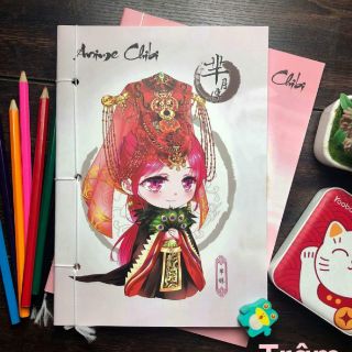 Vở cổ trang chipi