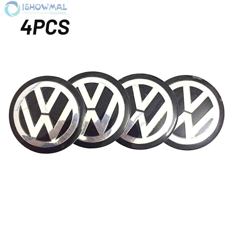 4 Nắp Đậy Trục Bánh Xe Hơi 45mm Chống Bụi Cho Volkswagen