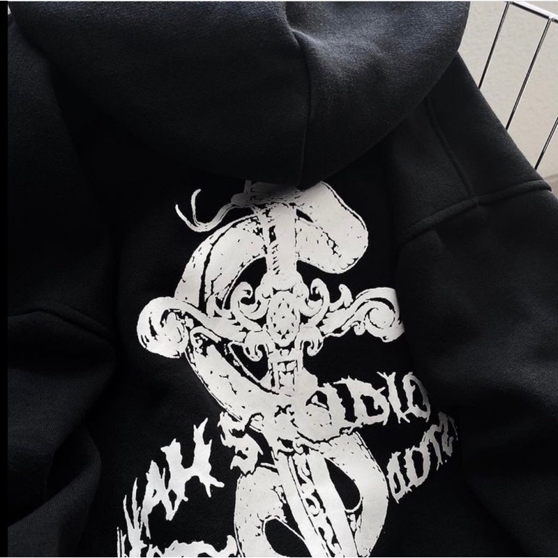 Áo Hoodie Studio Snake Dáng Thụng Mũ 2 Lớp Form Unisex