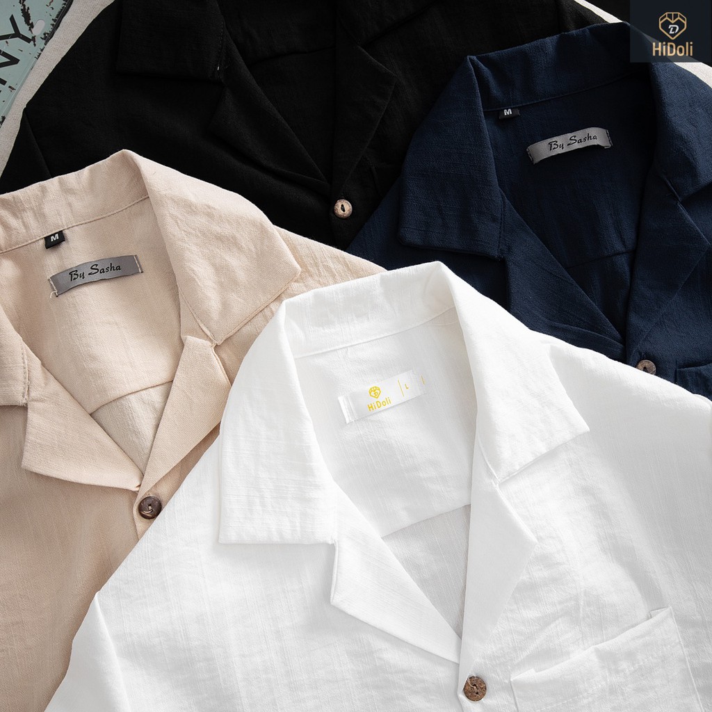 Bộ quần áo đũi nam cổ bẻ cài cúc, bộ đũi nam chất vải đũi thoáng mát thấm hút mồ hôi B02 | BigBuy360 - bigbuy360.vn