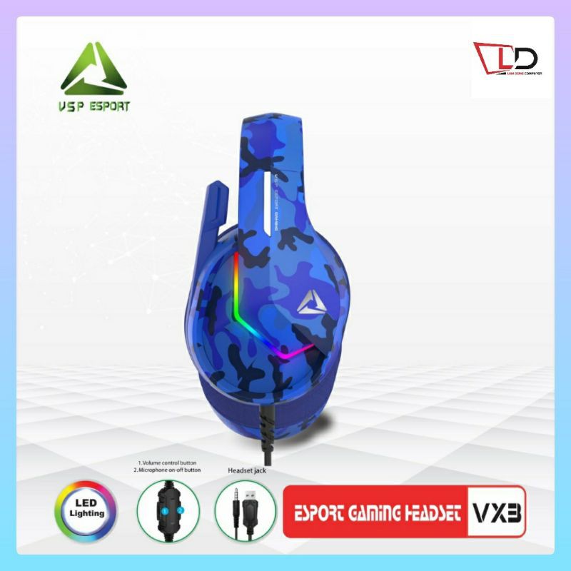 Tai Nghe VSP Sport Gaming VX3 | BigBuy360 - bigbuy360.vn