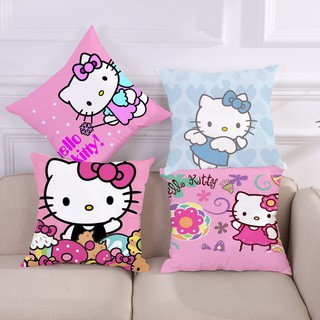 Bao gối vuông hình Hello Kitty đáng yêu