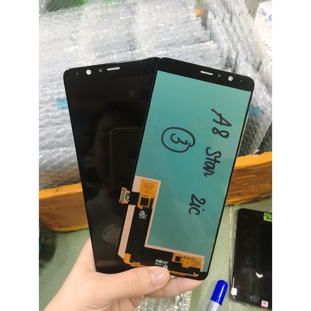 Màn hình Samsung Galaxy A8 Star 2018 / SM-A830F / A9 Star 2018 / SM-A930F - Màn Hình Nguyên Bộ OLED 2IC, Màu Đen