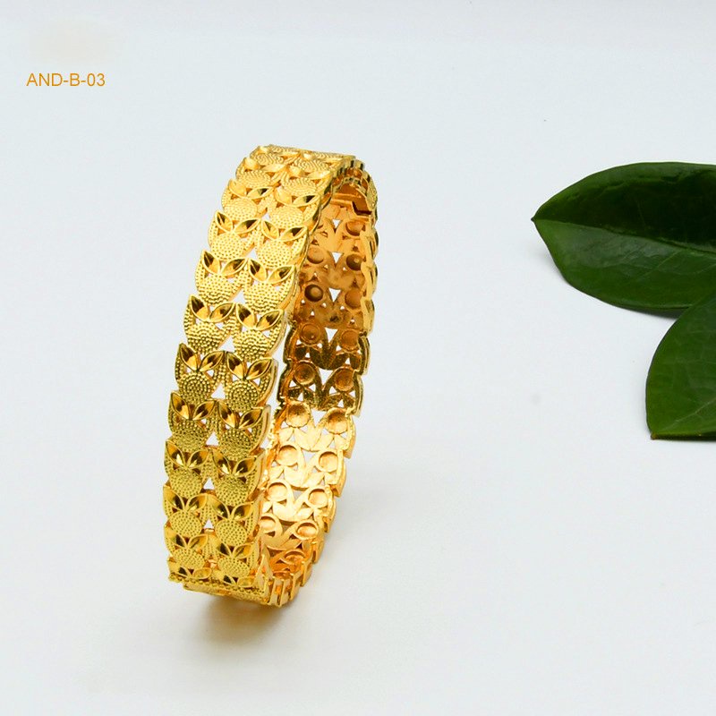 Lắc tay nữ bản to - kiểu size cố định khóa bấm - Tùy chọn kiểu dáng LBT01