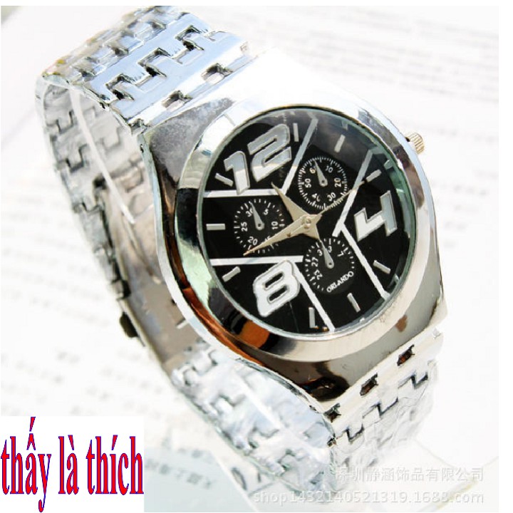 Đồng Hồ Nam Orlando Dây Kim Loại - DH2018200005090139