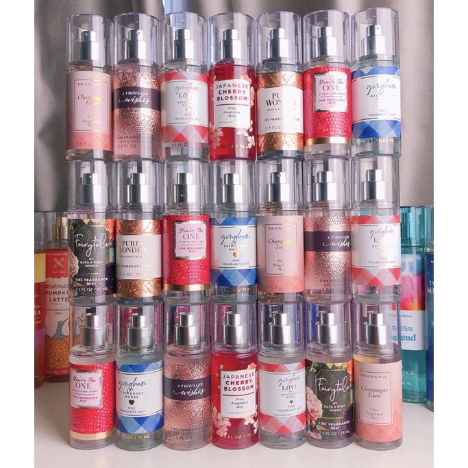 XỊT THƠM BATH & BODY WORKS 88ML, 75ml