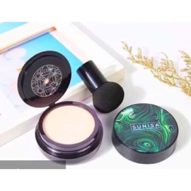 Phấn tươi Sunisa kèm bông đánh phấn cao cấp