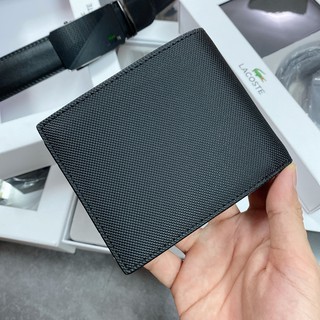 Set Lacoste ví nịt chéo giữa - S124