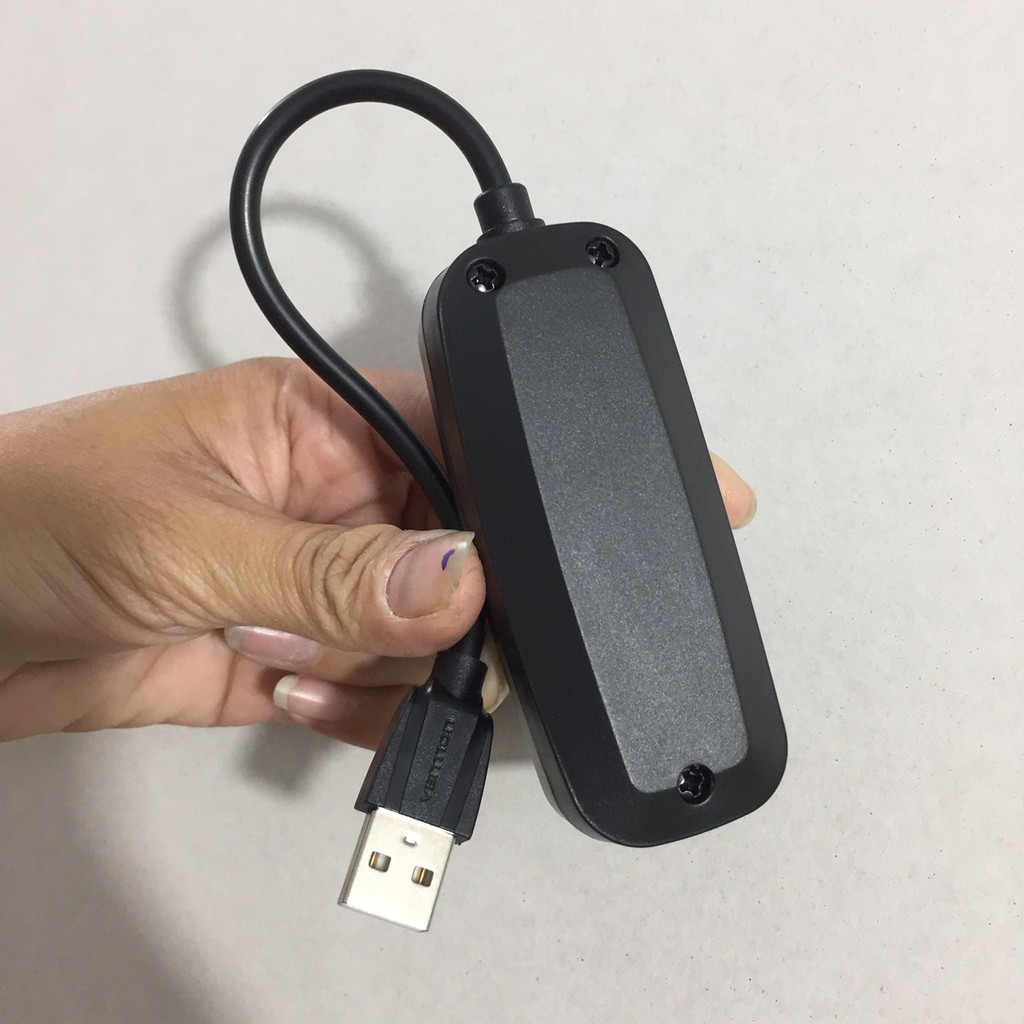 [1USB ra 4USB] Bộ tăng cổng USB 2.0 Vention VAS-J43-B015