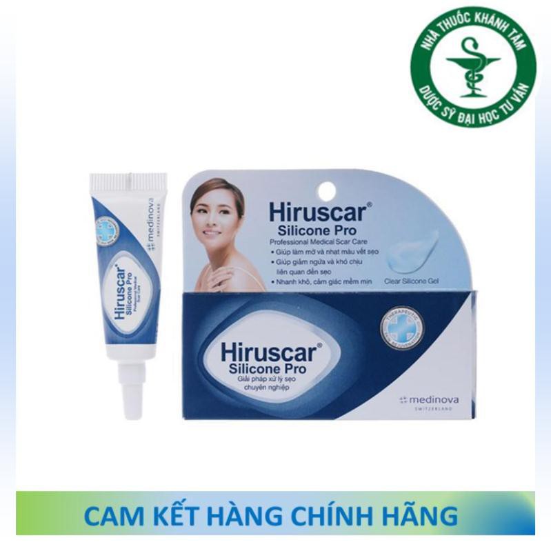 ! ! Hiruscar Silicone Pro Medinova - Gel Sẹo Lồi, Sẹo Phì Đại [hirusca, silicon]