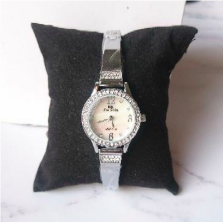 Đồng Hồ Nữ Bee Sister 1351 Viền Đá Chính Hãng (Có ảnh thật)