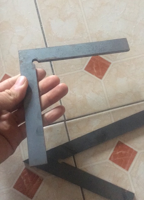 Bộ ke góc 45 90 bằng thép phụ kiện cơ khí