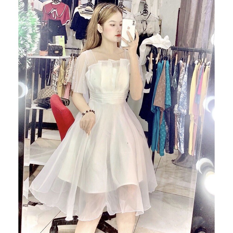 ❤️[ẢNH THẬT]V258 VÁY ĐẦM XOÈ ĐÍNH NGỌC nhân tạo DỰ TIỆC, DẠ HỘI KỶ YẾU PROM, VÁY CÔNG CHÚA ĐI CƯỚI/ DU LỊCH❤️ | BigBuy360 - bigbuy360.vn