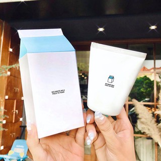 Sữa rửa mặt 3CE White Milk Pack To Foam