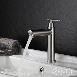 Vòi lavabo lạnh inox304 Zento SUS2113