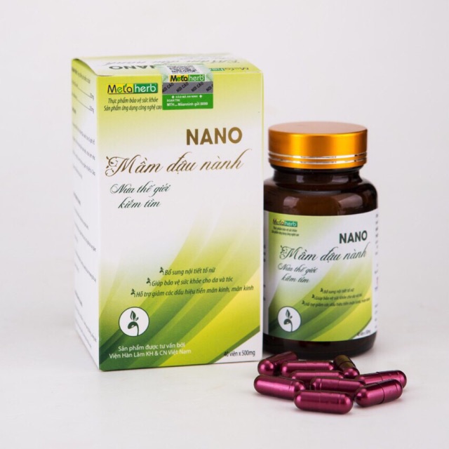 [ Chính Hãng] Nano mầm đậu nành