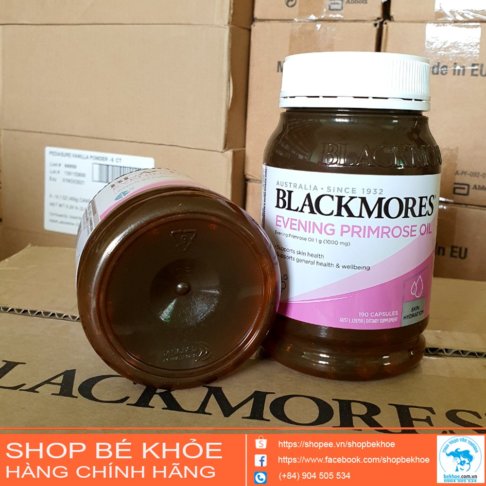 Hoa anh thảo Blackmores - Tinh chất hoa anh thảo Evening Primrose Oil Blackmores 190v