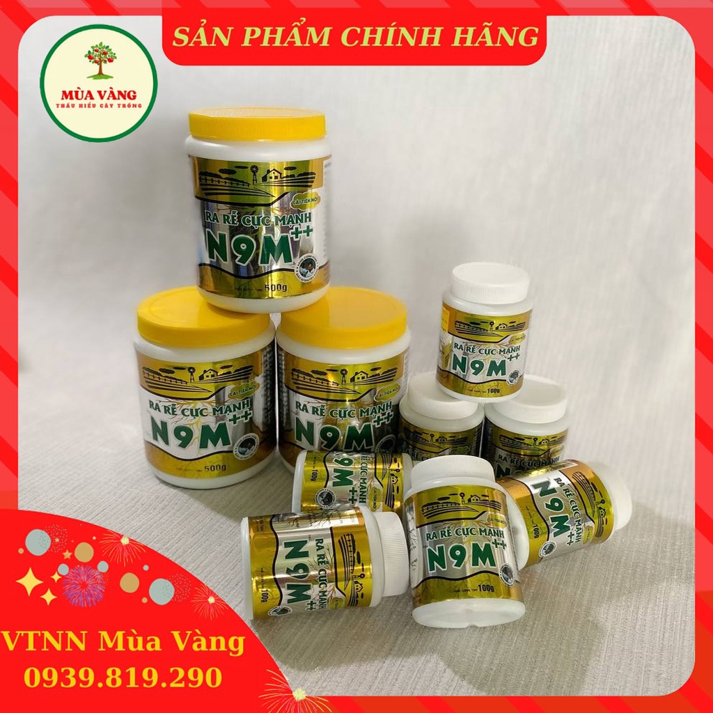 CHẾ PHẨM SINH HỌC KÍCH THÍCH RA RỄ " N9M " 500G