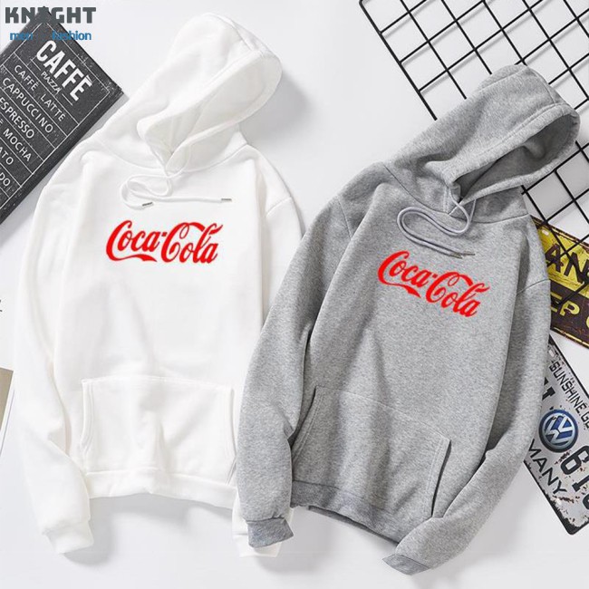 Áo Hoodie In Chữ Coca-Cola Cho Nam Và Nữ