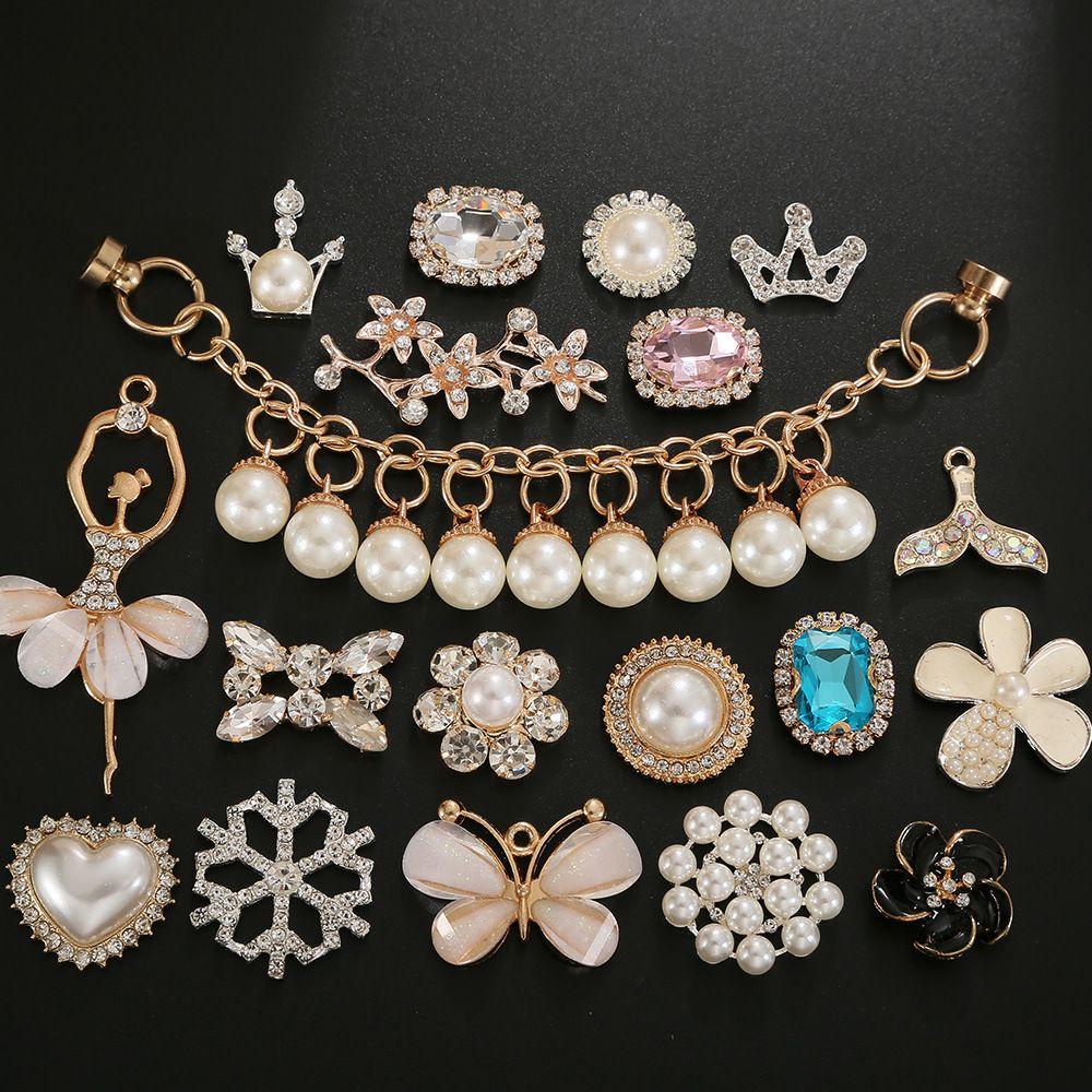 Kẹp Giày EUCA Bling.Đồ Trang Trí Dép Sandal Charms