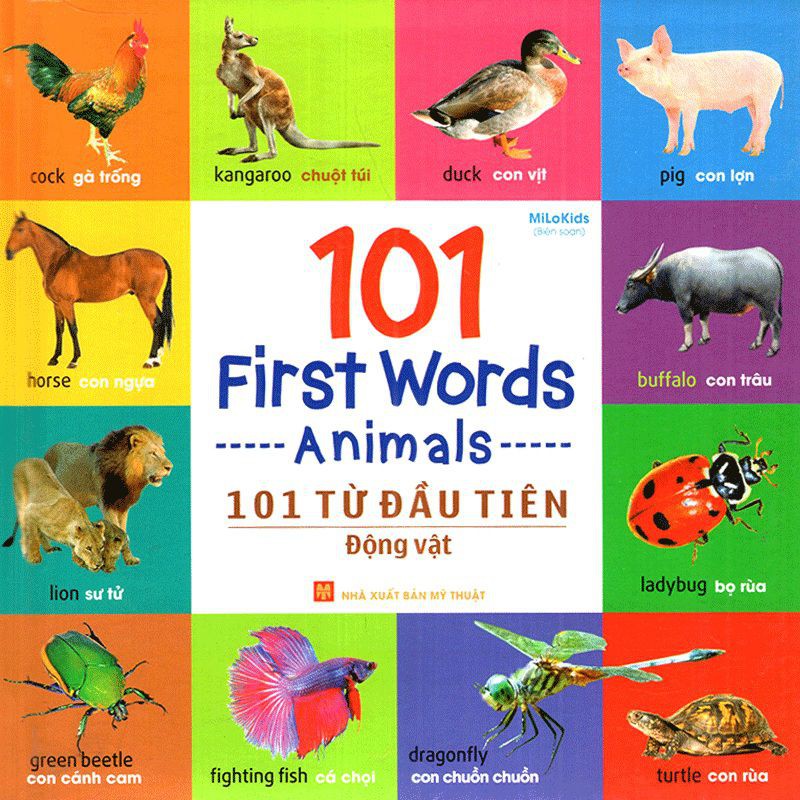 Sách : 101 Từ đầu tiên - Động vật