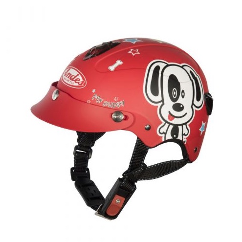 Mũ bảo hiểm trẻ em nửa đầu Andes 108 - 3s108s - S101 - tem chú chó
