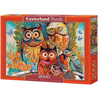 [Order] Tranh ghép Smart Owl Castorland 2000 miếng