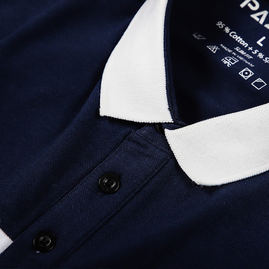 ÁO THUN TAY NGẮN POLO NAM CÓ CỔ- POLO PAZZINI PHỐI CAO CẤP - chất thun mát | BigBuy360 - bigbuy360.vn