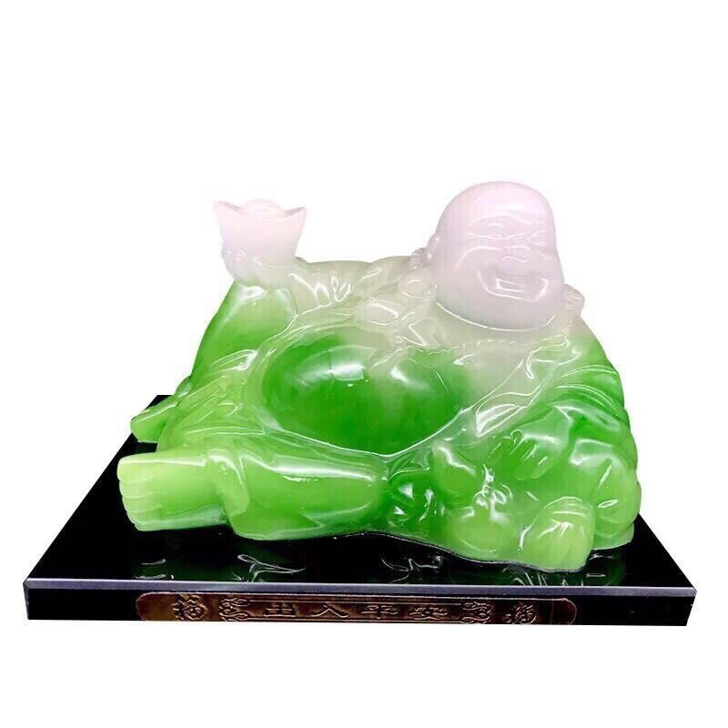 Tượng phật Di Lặc đá ngọc cao cấp .