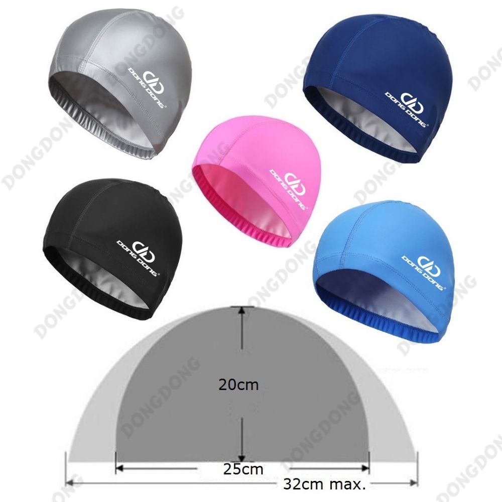Nón bơi, mũ bơi DD78 - Chất liệu PU co giãn cho bơi lội, ôm đầu cao cấp - DONGDONG | BigBuy360 - bigbuy360.vn