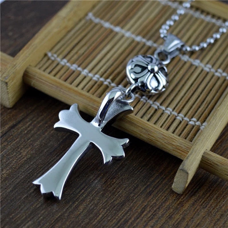 DÂY CHUYỀN CHROME HEART THÉP TITAN KHÔNG GỈ 8