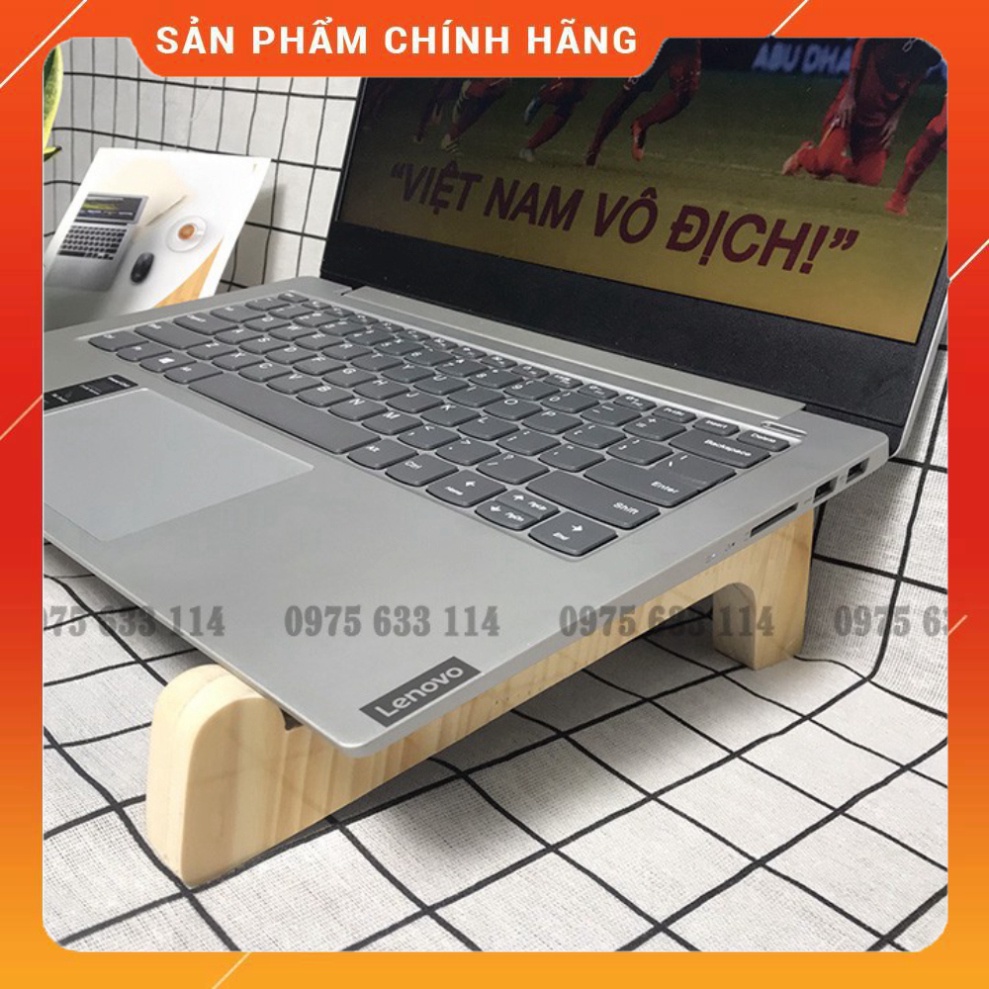 Giá đỡ laptopFREESHIPKệ để máy tính bằng gỗ chắc chắn, nhỏ gọn cao cấp