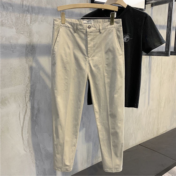 Quần jean Ngắn 9 Tấc Bằng Cotton Nguyên Chất 9 Tấc Màu Sắc Thời Trang Xuân Hè Cho Nam