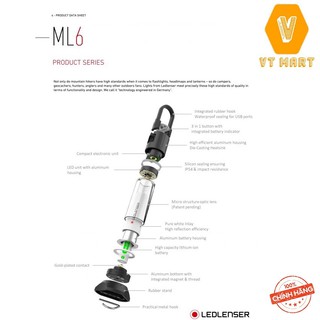 Đèn pin cắm trại Ledlenser ML6