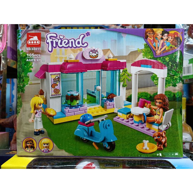 60011 Xếp hình lắp ghép lê gô Friend