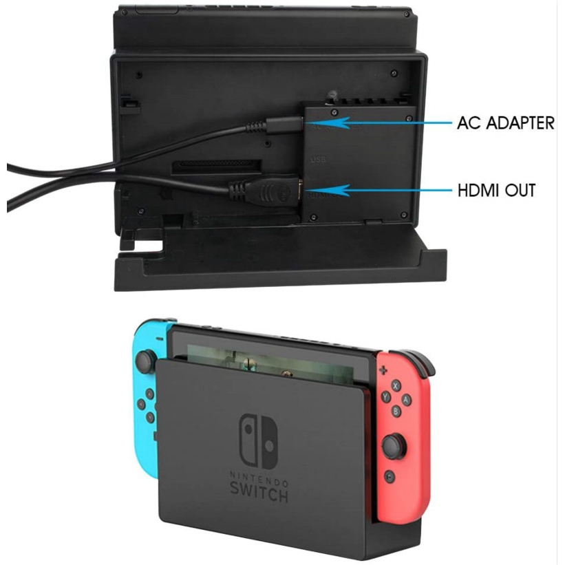 Bộ Sạc Nhanh AC 15V 2.6A Cho Tay Cầm Chơi Game Nintendo Switch / Switch Lite Và Pro