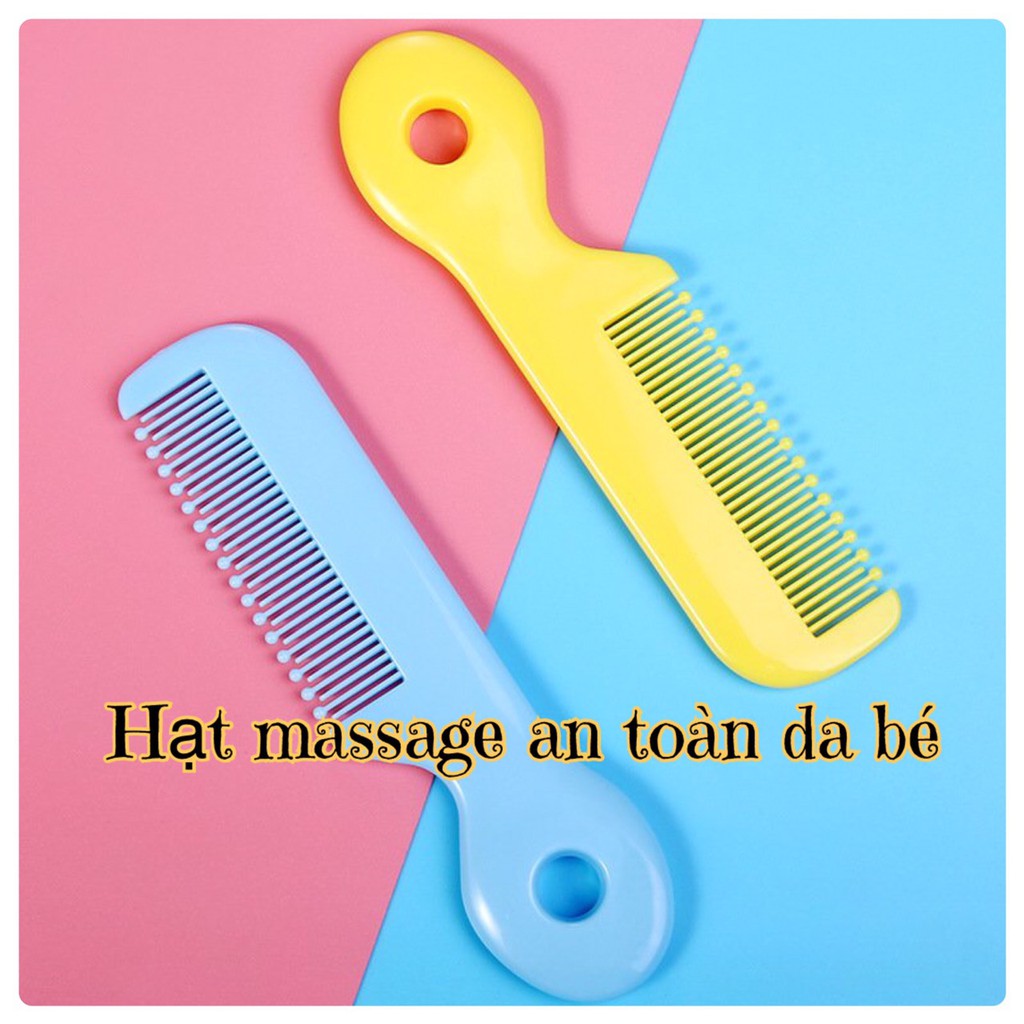 Lược chải tóc massage đầu an toàn cho bé Baby