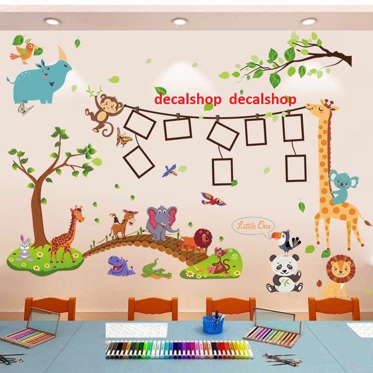 Decal Dán Tường Combo Kết Hợp