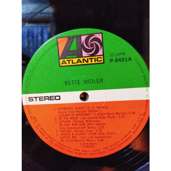 Đĩa than vinyl nhạc Pop vocal