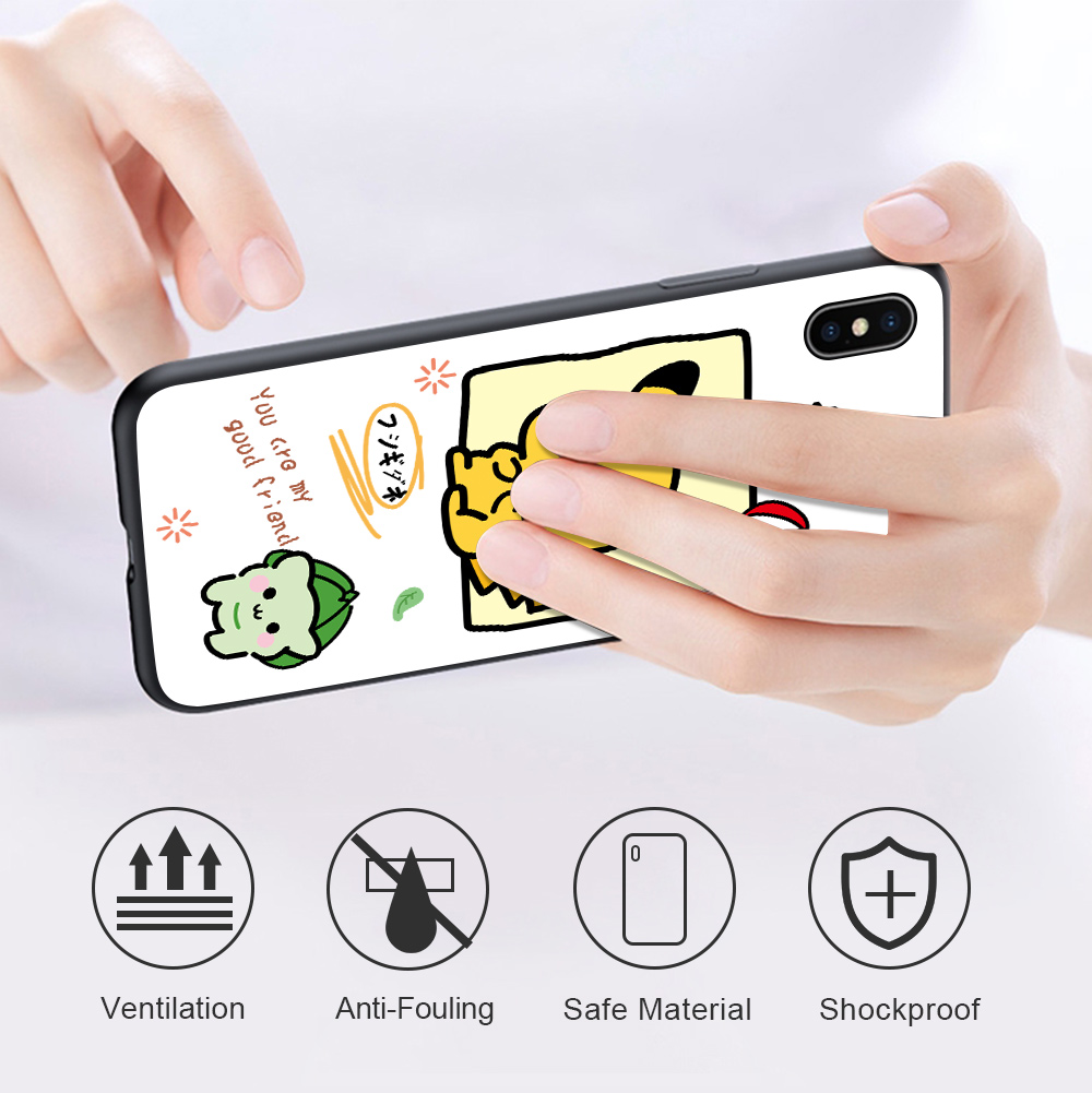 Xiaomi Mi A1 A2 A3 5X 6X 6 5S Pocophone F1 Lite Play Xiomi cho Anime Cartoon Totoro Pikachu Sailor Moon Luffy Choba Crayon Shin-chan Soft Phone Case Shockproof Casing Cover Back Cases Ốp lưng điện thoại