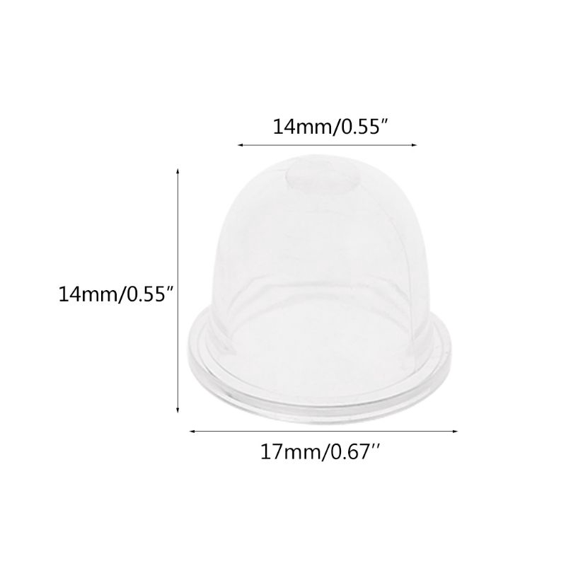 Set 10 Nắp Đậy Bộ Chế Hòa Khí 17mm Cho Máy Cắt Cỏ